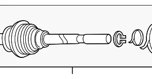 Outer Cv Joint - Mazda (FT16-22-510)