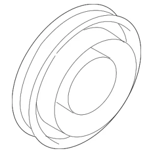 A/C Compressor Clutch Pulley - Mazda (BBN2-61-L12)