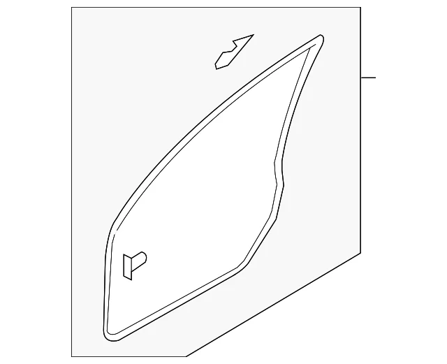 Surround Weather-Strip - Mazda (TD11-59-760C)