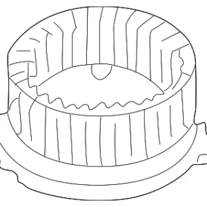 Blower Motor - Mazda (BR70-61-B10)