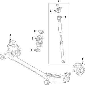 Axle - Mazda (DGH9-28-B0XD)