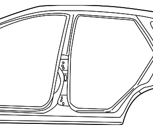Uniside Assembly - Mazda (B2YR-70-20X)