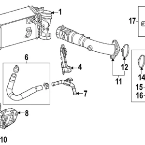 Water Hose - Mazda (H301-13-680)