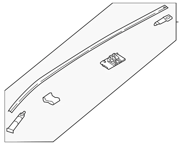 Roof Molding - Mazda (VA40-50-9H0)