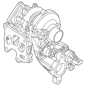 Turbocharger - Mazda (PX4P-13-700A)