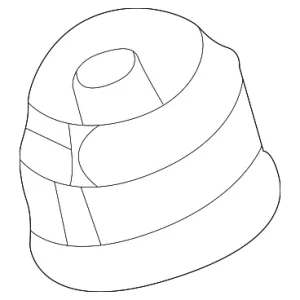 Cap - Mazda (B25D-28-019A)
