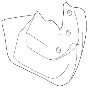 Mud Guard - Mazda (BJ0E-51-870)