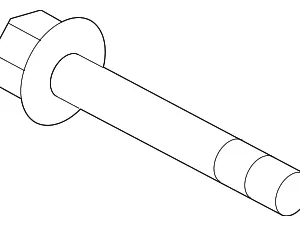 Engine Water Pump Bolt - Mazda (9FA0-23-147M)