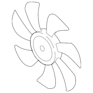 Fan Blade - Mazda (PE02-15-140)