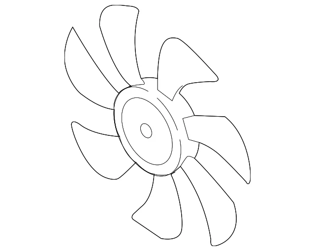 Fan Blade - Mazda (PE02-15-140)