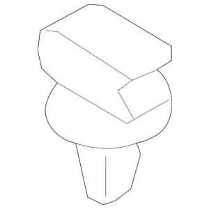 Opener Cable Clip - Mazda (H260-67-054)