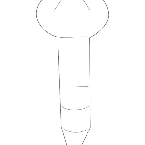 Bumper Cover Screw - Mazda (9987-80-520B)