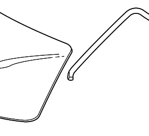 Windshield - Mazda (BBM5-63-900E)