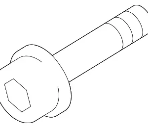 Striker Retainer Screw - Mazda (9YAF-00-802)