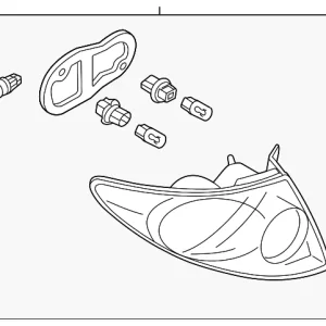Tail Light Assembly - Mazda (GR6J-51-160)