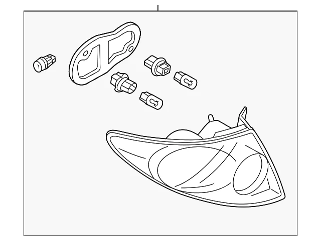 Combo Lamp Assembly - Mazda (GK2A-51-150C)
