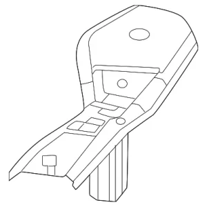Gusset - Mazda (KBB3-56-B20A)