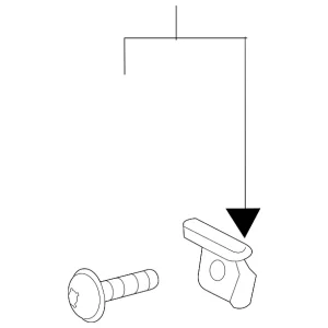Seat Belt Guide - Mazda (DF71-88-2L7)