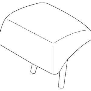 Headrest, Center - Mazda (GHP9-88-340-02)
