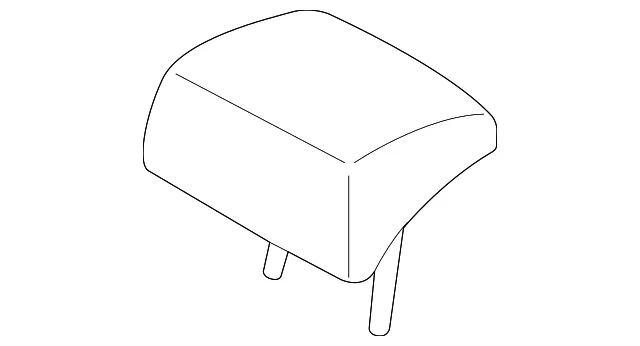 Headrest, Center - Mazda (GRV1-88-340-02)