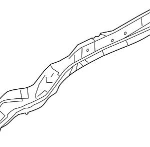 Rear Rail - Mazda (GS3L-53-811A)