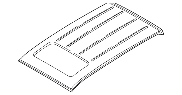 Roof Panel - Mazda (ZZDA-74-030)