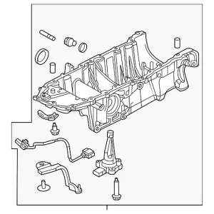 Oil Pan - Mazda (H302-10-4A0)