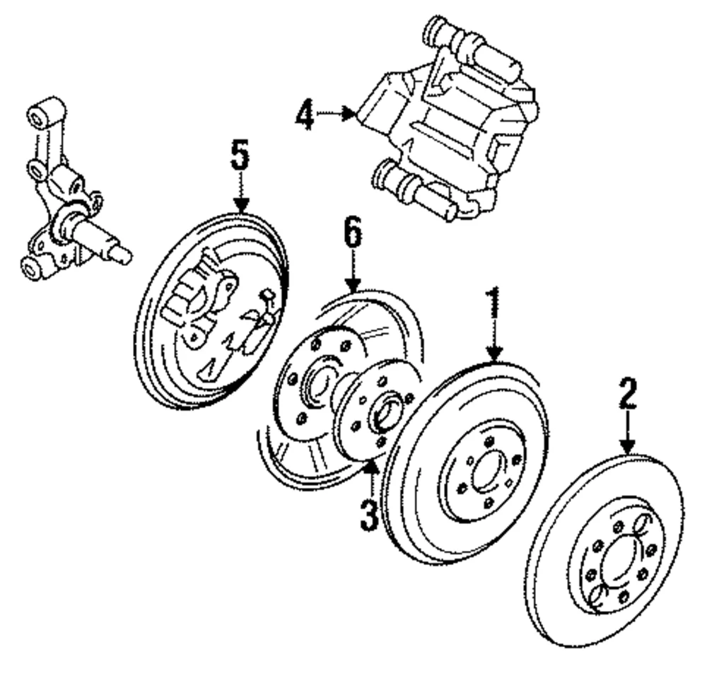 Caliper - Mazda (EAY6-26-99ZR-T0)