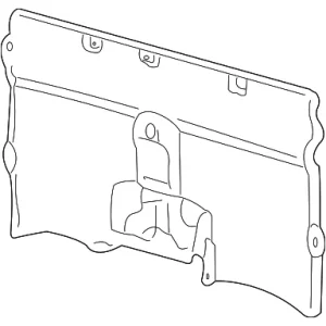 Rear Trim Panel - Mazda (1F21-69-693-07)