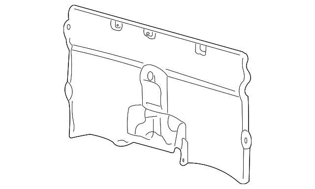 Rear Trim Panel - Mazda (1F21-69-693-07)