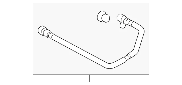 Vent Hose - Mazda (DB4G-42-580)