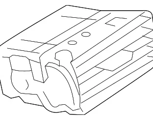 Air Outlet - Mazda (KF68-64-91XB-02)