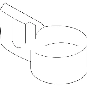 Oil Hose Clamp - Mazda (FW65-19-966)