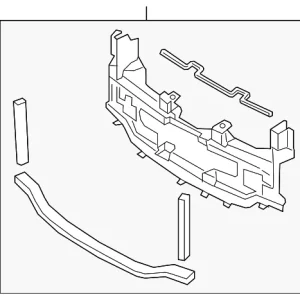 Lower Support - Mazda (GSH7-50-1C0B)