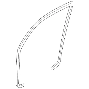 Weather-Strip On Body - Mazda (LC62-68-911A)