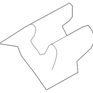 Cooler Pipe Retainer Clip - Mazda (L206-61-4H5A)