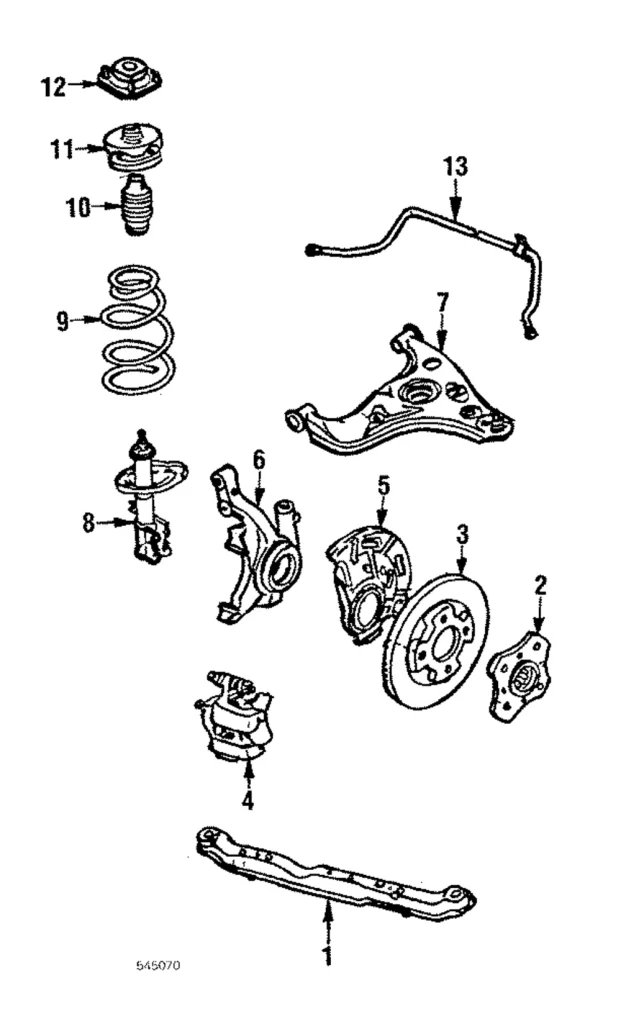 Hub - Mazda (G030-33-061B)