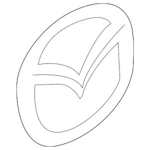 Emblem - Mazda (TD11-51-731)