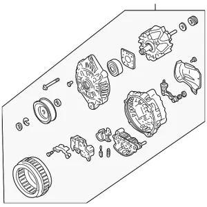 Alternator - Mazda (KL11-18-300R)