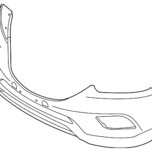 Bumper Cover - Mazda (TK21-50-031D-BB)