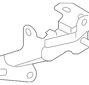 Air Inlet Hose Bracket - Mazda (L3K9-20-65X)
