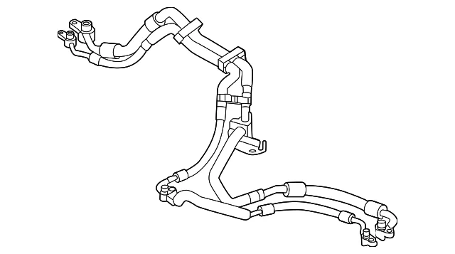 Rear Pipe Assembly - Mazda (KBB4-30-2XZB)