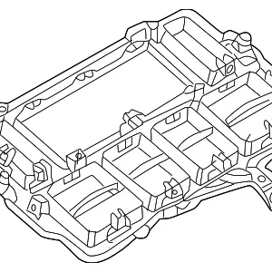 Lower Duct - Mazda (VA40-64-861A)