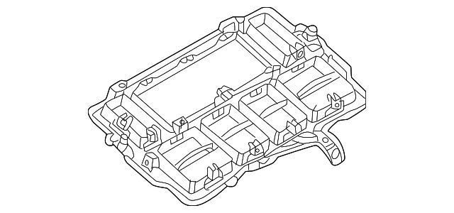Lower Duct - Mazda (VA40-64-861A)