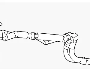 Cooler Pipe - Mazda (DN4J-61-83X)