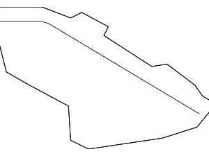 Door Interior Trim Panel Cap - Mazda (KD45-58-334A-02)