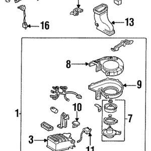 Blower Case - Mazda (LA05-61-P03)