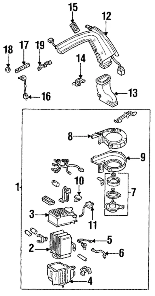 Blower Case - Mazda (LA05-61-P03)