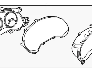 Cluster Assembly - Mazda (DNBH-55-430)