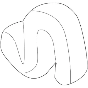 Coat Hook - Mazda (DC20-69-541-03)
